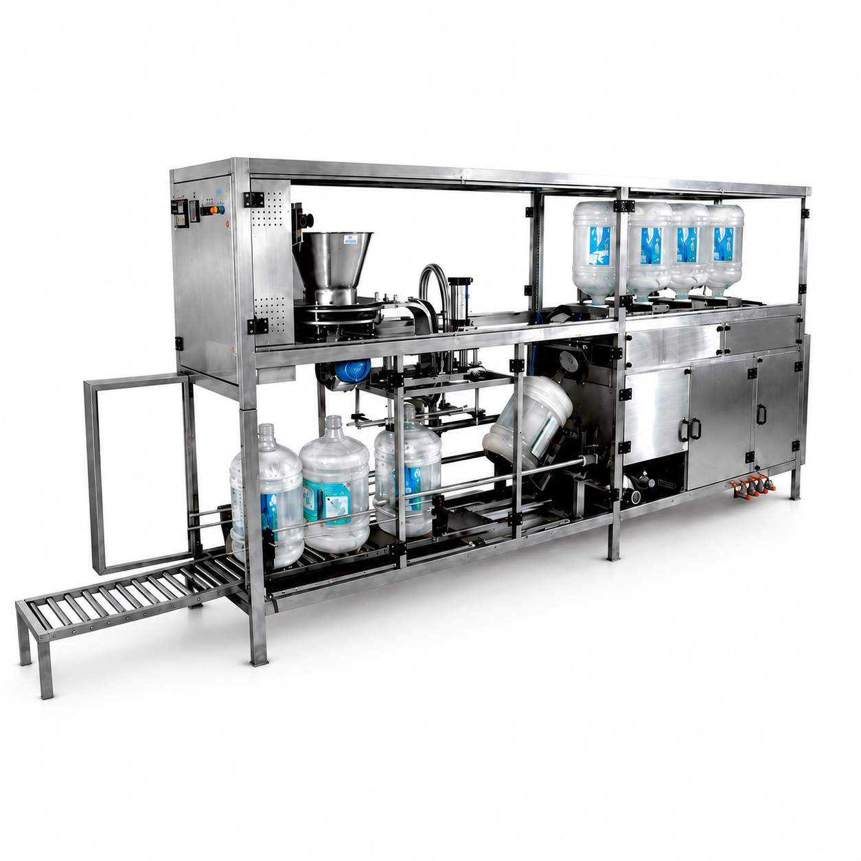 Jar Washing & Filling Machine